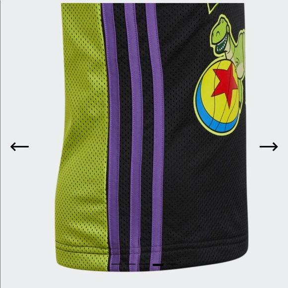 NWT Adidas Pixar Rex Toy Story Jersey Kids-Large NWT Adidas Pixar Rex Toy Story Jersey Kids-Large